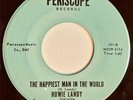 Howie Landy RARE Boston ROCKABILLY 45 PERISCOPE 501 VG+ HEAR