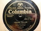 1929 ETHEL WATERS LONESOME SWALLOW/ My Baby Sure Knows How to LOve 14411-D 78