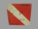 ***Van Halen signed lp Diver Down by 4 members in the group 1982***