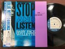 MINT  BABY FACE WILLETTE STOP & LISTEN BLUE NOTE BST 84084 OBI STEREO JAPAN LP