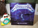 Metallica Ride The Lightning RARE metal Elektra Megaforce 1984 LP VINYL ALBUM
