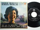 ANNA MOFFO SINGS BERLIN EP +PS RCA ITALIANA FRANCO PISANO TRIO ITALY JAZZ