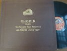 ALFRED CORTOT / CHOPIN 24 preludes / HMV
