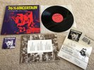 76% Uncertain Nothing but Love Songs LP 1st Press w sticker Shmegma Records CIA