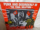 V/A PUNK AND DISORDERLY 111 - THE FINAL SOLUTION,ANAGRAM GRAM 0051983 -OI / PUNK
