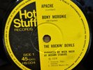 THE ROCKIN DEVILS APACHE EP OG UK HOT STUFF RECORDS 7