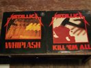 METALLICA KILL 'EM ALL MEGAFORCE & WHIPLASH MEGAFORCE ORIGINAL VINYL RECORDS