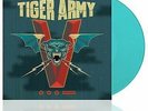 Tiger Army LP V •••–  CLEAR ELECTRIC BLUE WAX Nekromantix Rancid