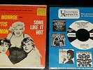 MARILYN MONROE  1959 WHITE LABEL PROMO EP SOME LIKE IT HOT W/SLEEVE +LP