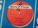 ALTON ELLIS Love On Top BODY MUSIC Hard  Killer  + Dub  Reggae 12