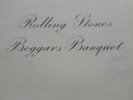 rolling stones beggars banuet 1st press vinyl LK 4955 matrix  3A  4A