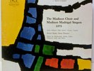 The Madison Choir And Madrigal Singers James Madison High School 1975 LP Record