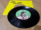UK CBS 45 The Clash White Man In Hammersmith Palais 1978 Yellow Sleeve punk EX+
