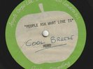 COOL BREEZE people ask what love  / these are 45 APPLE UK TEST CUSTOM PRESS 7''