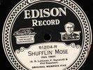 Original Memphis Five-Shufflin' Mose-Edison Diamond Disc 51204-SUPERB