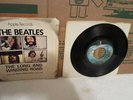 THE BEATLES THE LONG AND WINDING ROAD/FOR YOU BLUE 45 WITH PICTURE SLEEVE APPLE