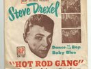 ROCKABILLY  w/ PICTURE SLEEVE - STEVE DREXEL- DANCE TO THE BOP   -HEAR -1958 RIP