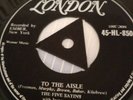 Five Satins - 1957 UK London Tri-Centre -To The Aisle / Wish I had My Baby
