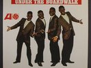 DRIFTERS: Under The Boardwalk LP (Mono, white cover, red/purple label, small r