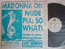 ANDY WARHOL ART COVER MADONNA ON NUDE PIX / EX+ / CICCONE RECORD 1986