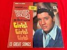 ELVIS PRESLEY -GIRLS  GIRLS  GIRLS  LP MONO 1st edition 1962 German press VINYL
