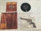 Guns N' Roses Paradise City Gun Shaped Picture Disc w/Unpunched Holster & 45
