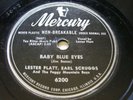 LESTER FLATT and EARL SCRUGGS  Baby Blue Eyes  MERCURY 1950 Bluegrass 78