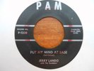 ROCKABILLY 45 JERRY LANDO & RUMBLERS ON PAM PUT MY MOND AR EASE / DAYDREAMIN'