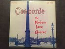 Modern Jazz Quartet, Concorde, PRLP 7005, 1st mono, 446 West 50th ST, RVG, DG