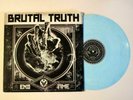 BRUTAL TRUTH END TIME LP RARE 2011 BLUE VINYL NUCLEAR ASSAULT S.O.D. ANTHRAX