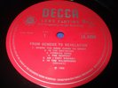 GENESIS FROM GENESIS TO REVELATION FIRST MONO UNBOXED DECCA  LK 4990 +LYRIC