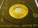 THE MIRACLES: WAY OVER THERE / DEPEND ON ME: DJ PROMO: USA 1st: RARE SLEEVE: VG+