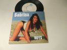 SABRINA SALERNO *BOYS* 7'' 1987 VIDISCO PORTUGUESE SEXY COVER EXC