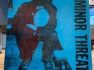 MINOR THREAT VINYL LP RARE BLUE COVER DISCHORD RECORDS No. 12