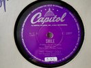78 rpm record:Nat King Cole Smile/It's  Crazy. Capitol C 2897.