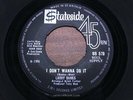 LARRY BANKS   I Don't Want To Do It   NR MINT   1966 UK STATESIDE SS 579   Soul