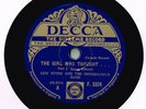 AL BOWLLY LEW STONE AND THE MONSEIGNEUR BAND 78 - THE GIRL WHO THOUGHT PT1 & 2