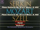 COLUMBIA STEREO MS 6534 *2-EYE* MOZART PNO CTOS 19 & 20 *SERKIN SZELL* EX/EX+