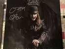 SIGNED OZZY OSBOURNE ORDINARY MAN Deluxe Silver Smoke VINYL LP Signed Litho