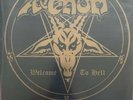 VENOM -WELCOME TO HELL -RARE HEAVY METAL VINYL RECORD NEAT 1002 + LYRIC EX CON