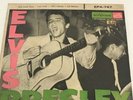 ELVIS PRESLEY Blue Suede Shoes EP Lined RCA 45 Rockabilly EPA-747+AD Cover NICE