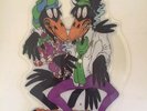 The Black Crowes Hard To Handle Vinyl Shaped Picture Disc + Plinth Collectable