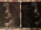SIGNED OZZY OSBOURNE ORDINARY MAN Deluxe Silver Smoke VINYL LP Signed Litho