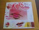 THE KINKS - WORD OF MOUTH - LP / ALBUM - SIGNED - EX- / FAIR - PLAY TESTED
