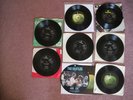 8 x THE BEATLES few SOLID CENTRE (singles)