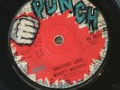 Skinhead Reggae 45rpm vinyl BUSTY Brown Greatest Love Pama Punch 7