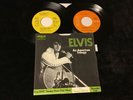 ELVIS PRESLEY 45 PROMO 74-0672 AN AMERICAN TRILOGY 2 REC AND 1 PS VG+/EX/NM