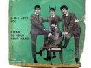 THE BEATLES (45 RPM-ITALY) QMSP 16351 “P.S. I LOVE YOU 1 st press,green label 