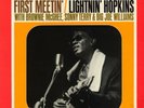 LIGHTNIN' HOPKINS  First Meetin'  2nd US WORLD PACIFIC 1960  EX
