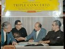 BEETHOVEN Triple Concerto Anda, Schneiderhan, Fournier, Fricsay DGG LP